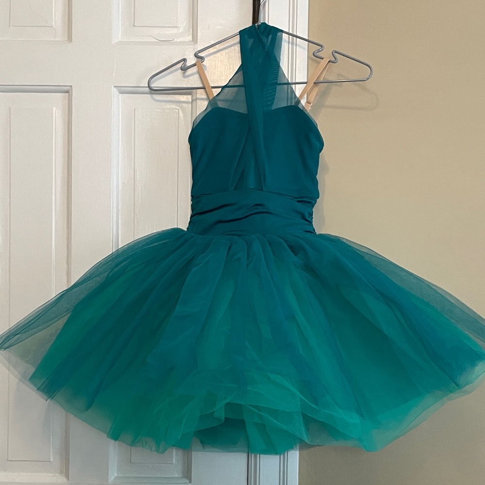 Weissman Teal Ballet Costume